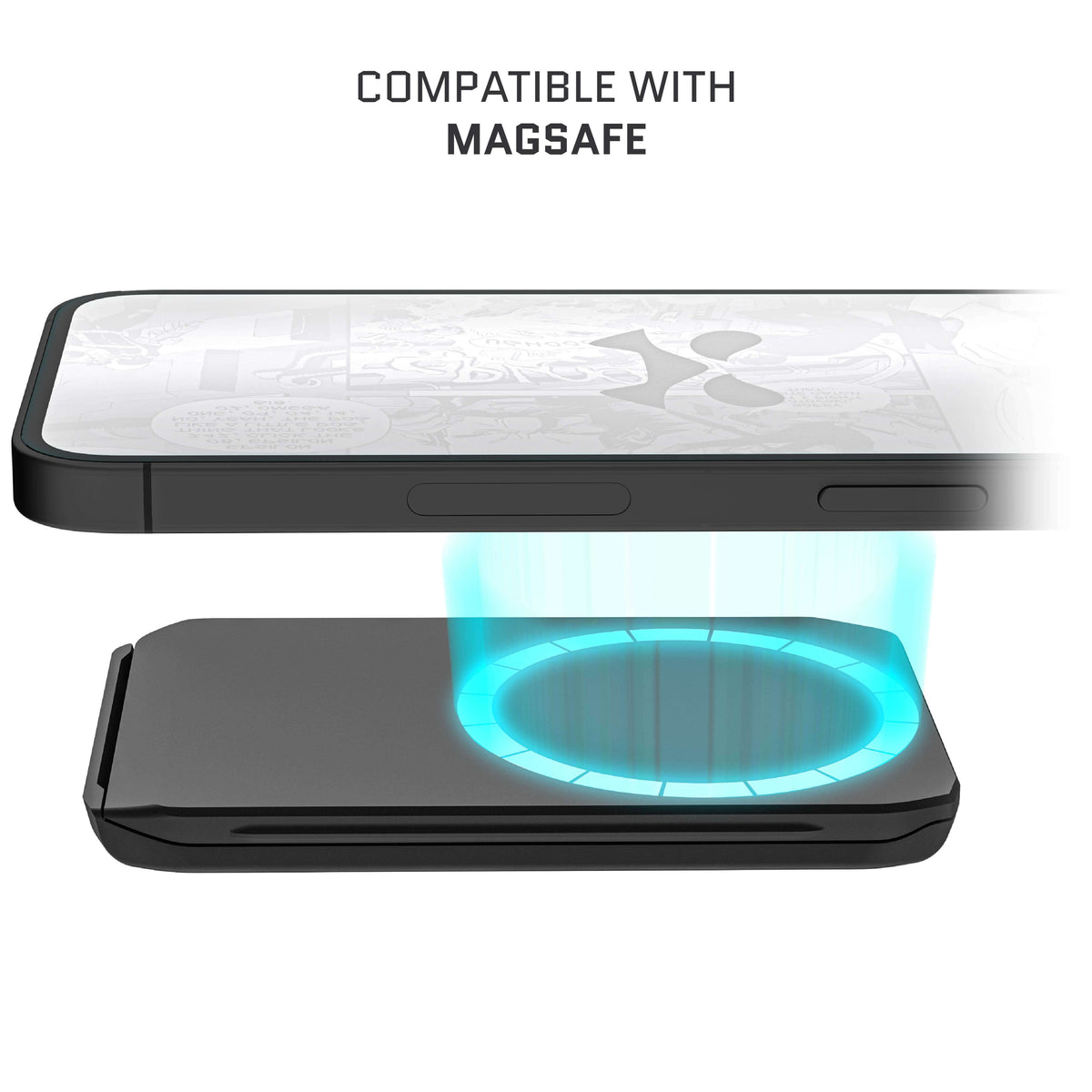 United We Stand MagSafe Wallet Credit Card Holder Magnetic USA