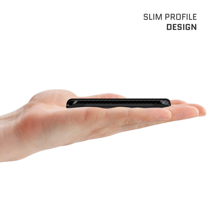 MagSafe Carbon Fiber Wallet Credit Card Holder Magnetic ID Cash