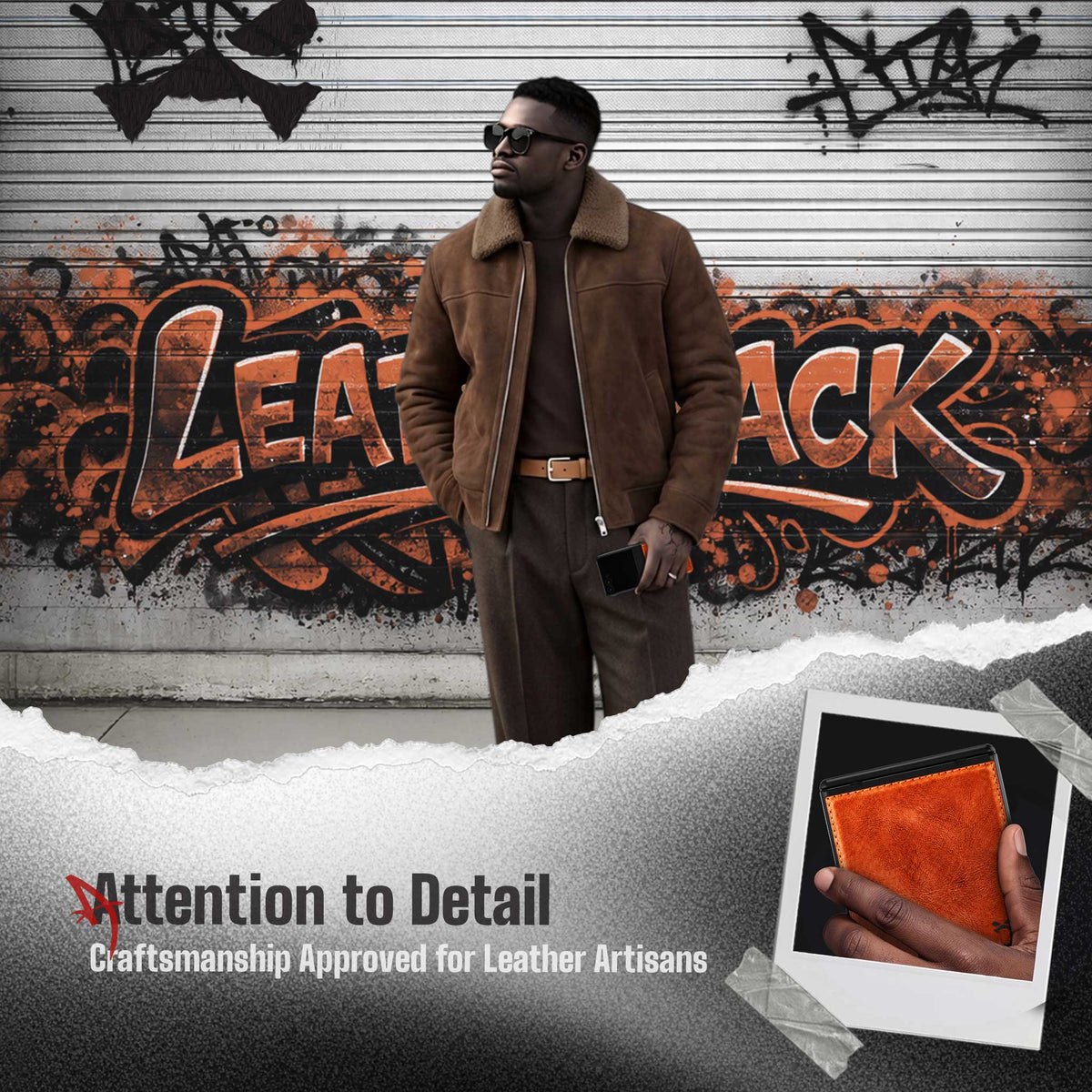 Samsung Galaxy Z Flip 8 Leather Case Brown MagSafe Magnetic