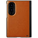 Samsung Galaxy Z Fold 8 Case Leather Brown MagSafe Magnetic Hinge Cover