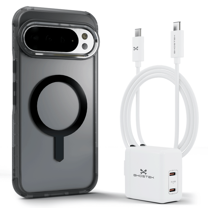 Google Pixel 10 Pro XL Case Cable Charging Wall Charger Bundle