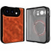iPhone Duo Brown Leather Case with Screen Protector