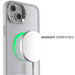 iPhone 15 Plus MagSafe Camera Stand Case White Clear