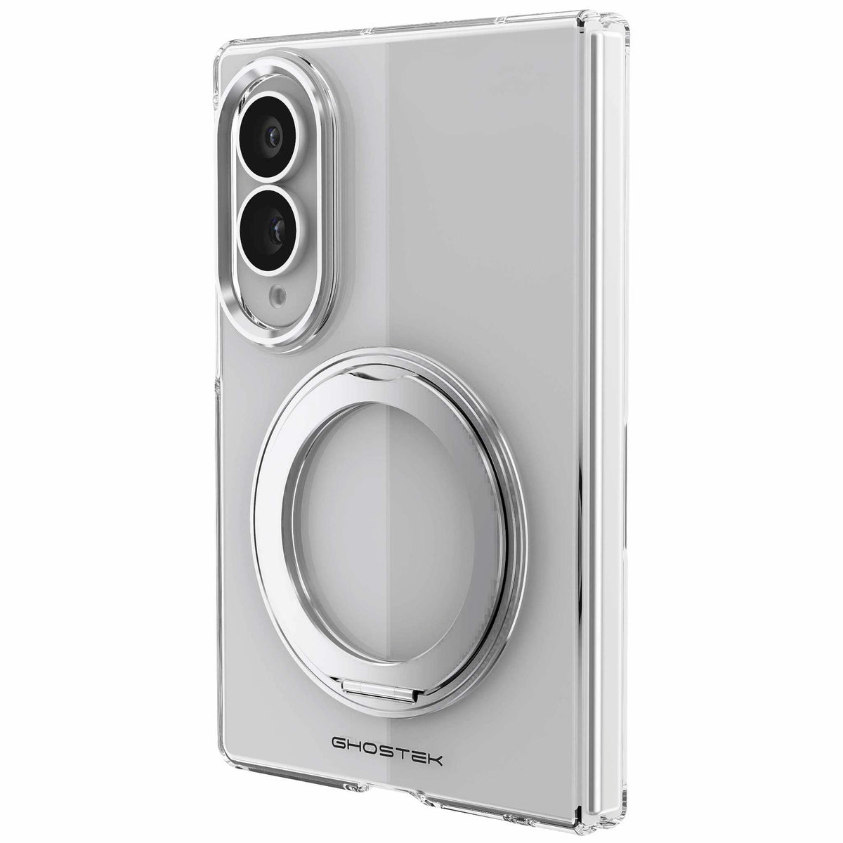 Samsung Galaxy Z Fold 8 Case Clear Silver MagSafe