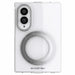 Samsung Galaxy Z Fold 8 Case Clear Silver MagSafe Magnetic Kickstand Protective Phone Case Cover