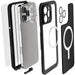 iPhone 16 Pro Max Waterproof MagSafe Protective Phone Case with Screen Protector Camera Lens Protector