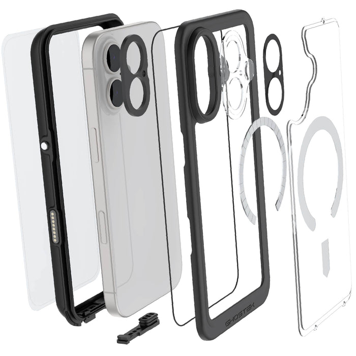 Apple iPhone 17 Waterproof Case with Screen Protector Phone Cover