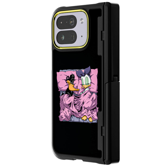 Pixel 10 Pro Fold Sleeping Together Plastic Edition by RX Strip Artist Artwork Protective Phone Case Limited Edition Collab Cover