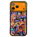 iPhone 17 Pro Max Spiderman vs Superman Spraypaint Artist Artwork Protective Phone Case