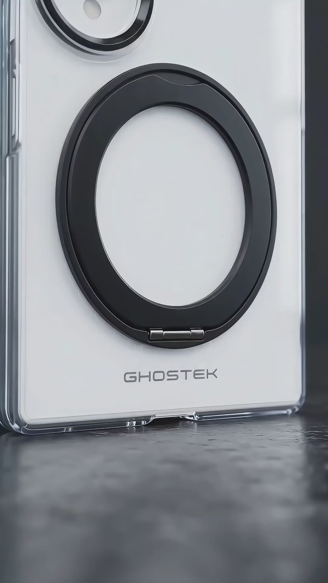 Galaxy Z Fold 8 Clear Case with MagSafe Kickstand and Screen Protector