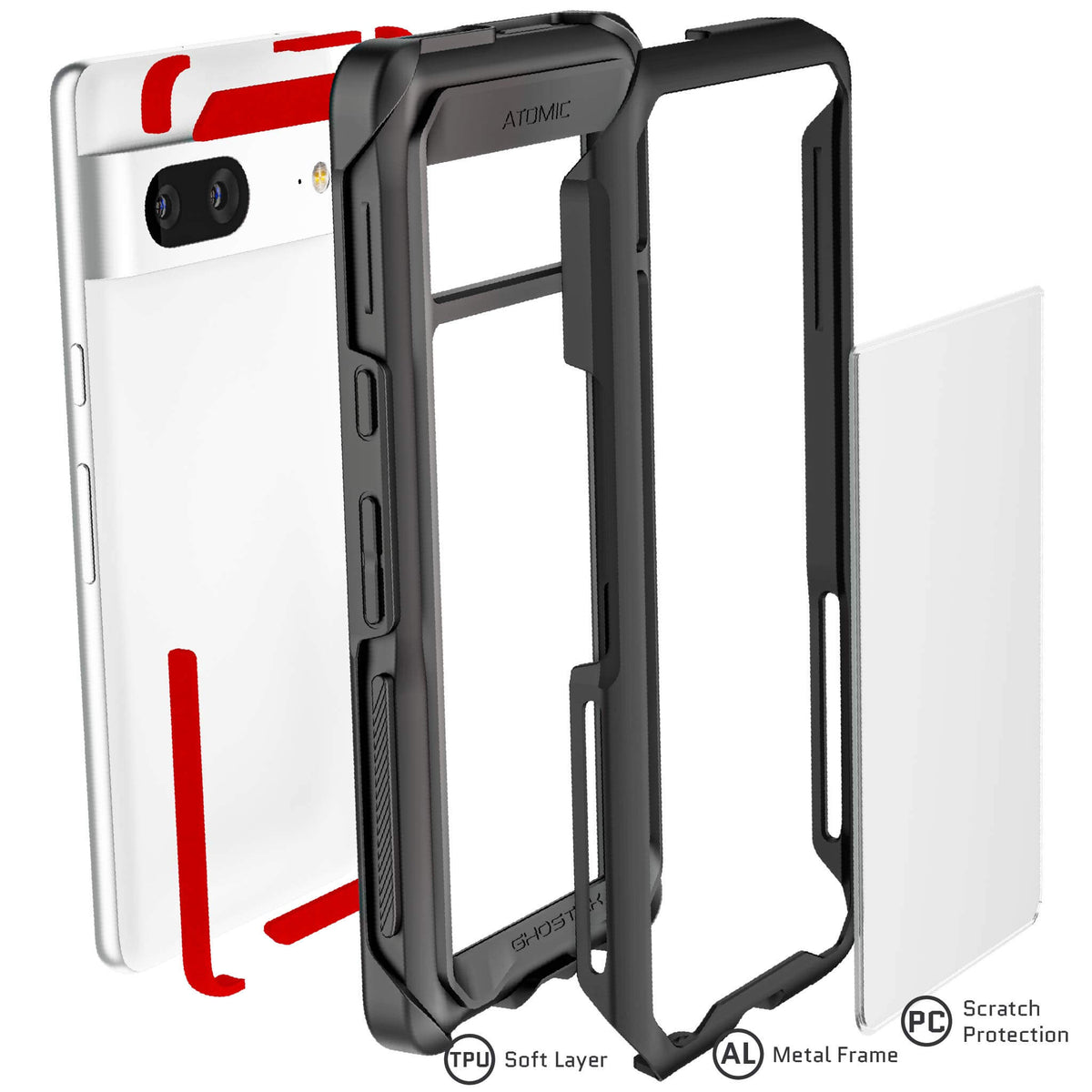 Google Pixel7 Case Black