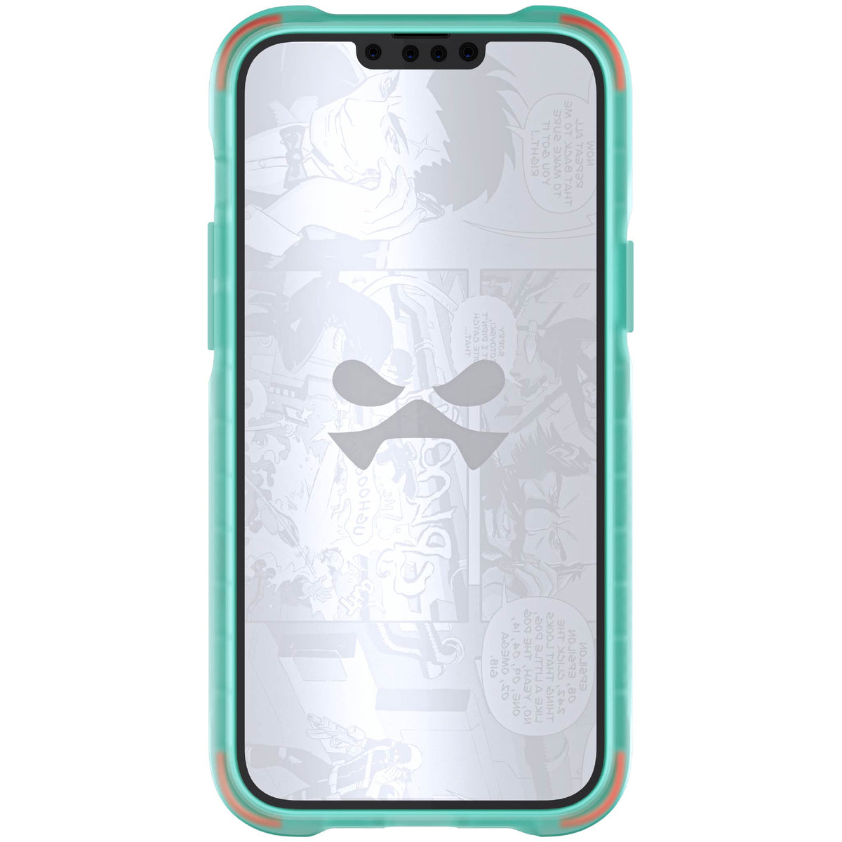 Teal iPhone 14 Phone Case Clear MagSafe