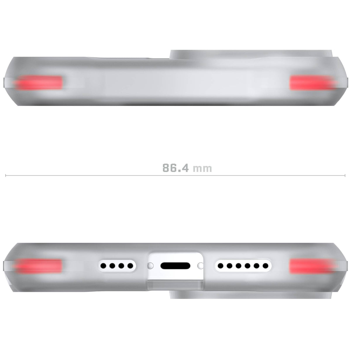 Apple iPhone 14 Plus Phone Cover Clear MagSafe