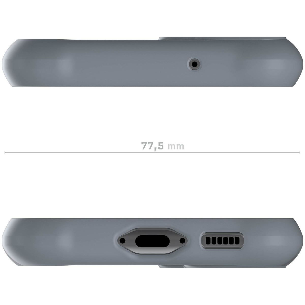 S23 Gray Case Clear