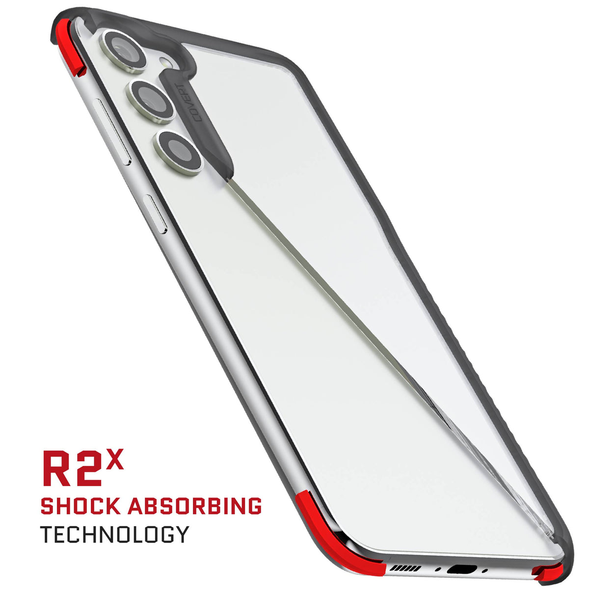 S23 Plus Case Smoke Clear
