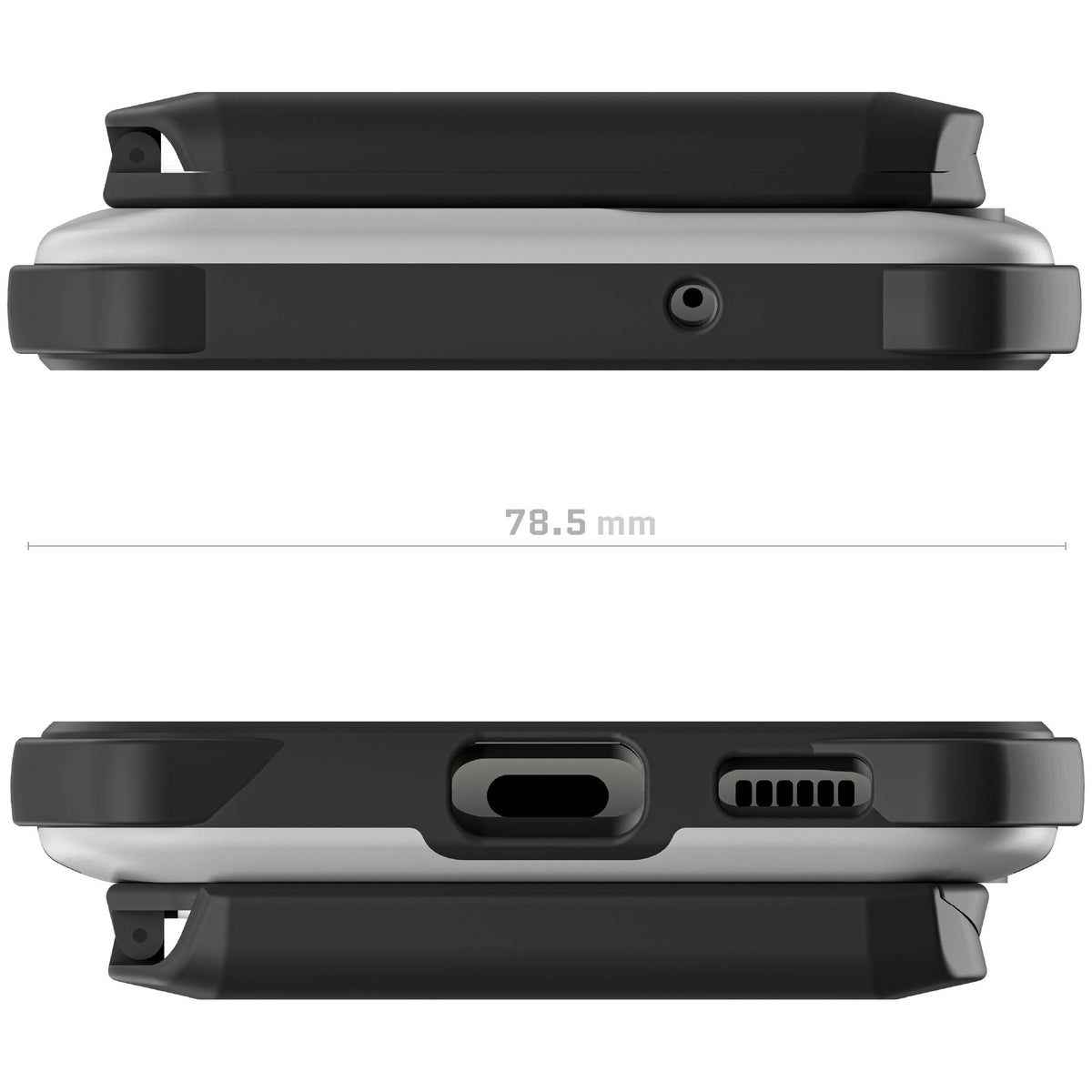 Samsung S23 Case Gray Wallet Card Holder